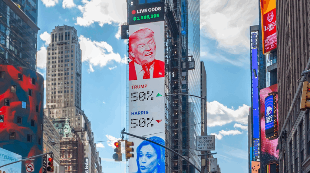 2024 US Election Betting Odds: Trump vs. Harris – Who’s Leading?